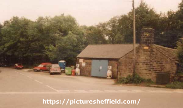 Smithy Garage Motor Services Ltd., junction of Smithy Bridge Road and Lamb Hill, Low Bradfield