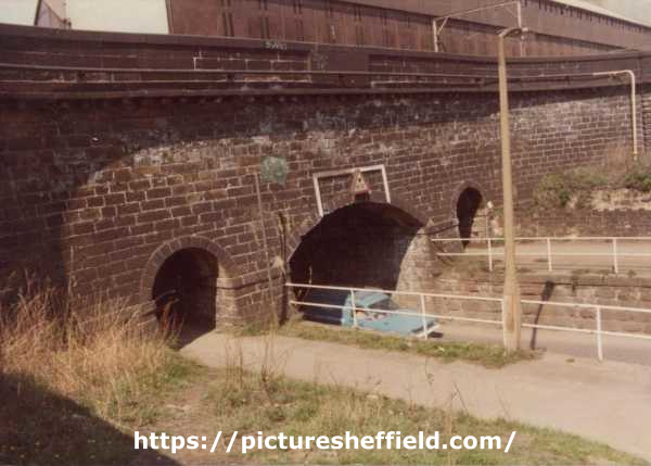 Worksop Road Aquaduct from Darnall Road