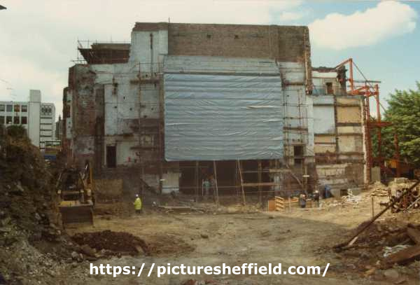 Renovation of the Lyceum Theatre, Tudor Square, c. 1989