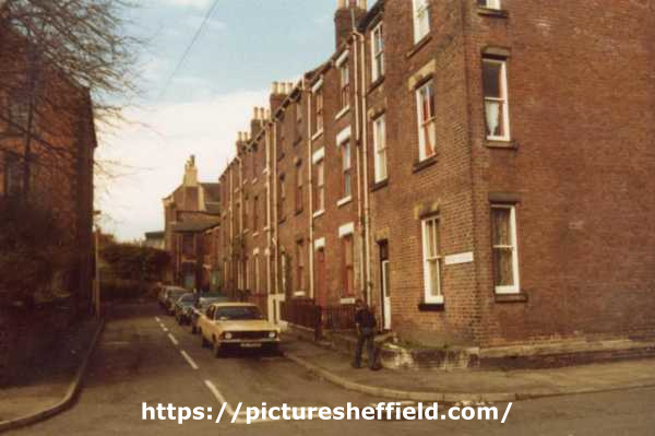 Priory Terrace, Sharrow from Priory Road