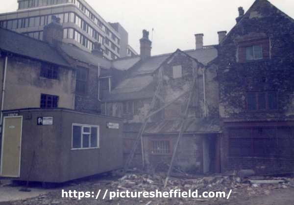 Rear of shops, Orchard Street