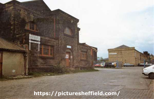 Hillsborough Barracks, Langsett Road showing (right) Sheffield Insulations