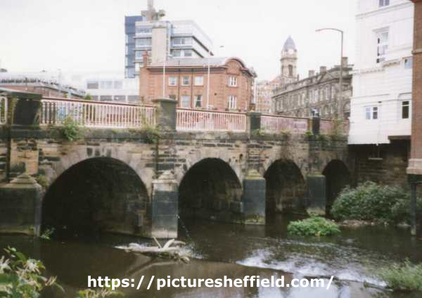 Lady's Bridge showing (right) Old Town Hall Waingate