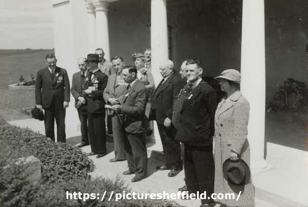 Sheffield pilgrimage to Sheffield Memorial Park, Serre, France