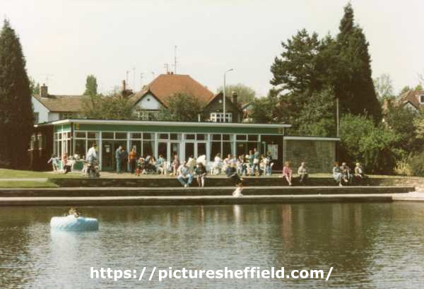 Cafe and boating lake, Millhouses Park, Abbeydale Road South