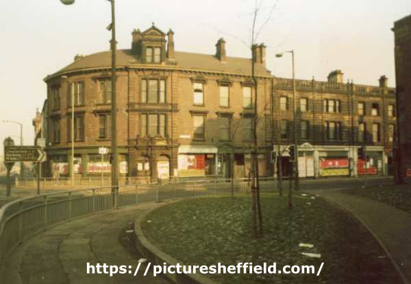 Former Samuel Osborn and Co., Clyde Steel Works, Blonk Street and junction with (left) The Wicker