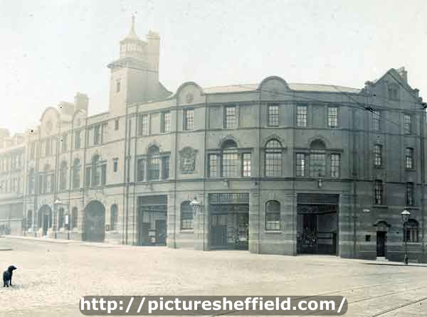 City of Sheffield Fire Brigade. West Bar Police and Fire Station
