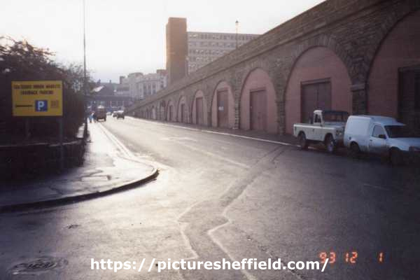 Railway arches on Furnival Road