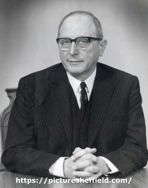 Roger Inman, OBE, DL, JP, Chairman of the Sheffield Justices, 1974 - 1980 (Deputy 1972 - 1974)