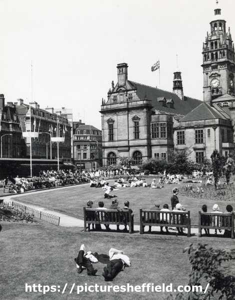 Peace Gardens and the Town Hall