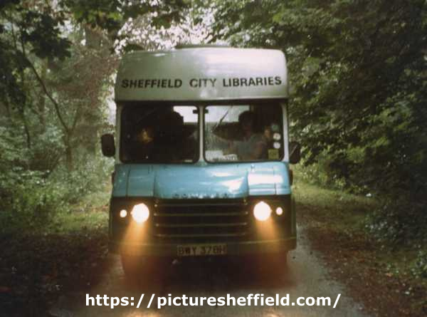 Sheffield Libraries Mobile Service 'Traveller' vehicle