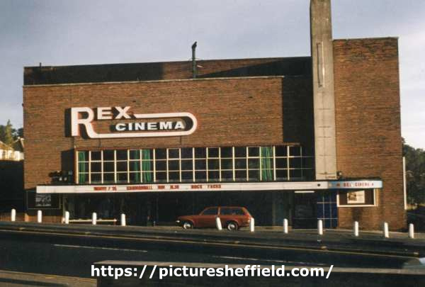 Rex Cinema, junction of Mansfield Road and Hollybank Road, Intake