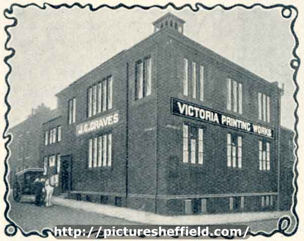 Victoria Printing Works, J. G. Graves Ltd., Gell Street