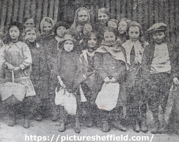 And they got none.  Many children went to the markets in Sheffield on Saturday for potatoes.  The supply was very limited, and adults got the supply.  The children were happy although they failed.