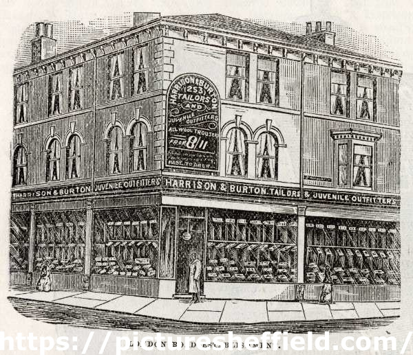 Harrison and Burton, tailors and junior outfitters, Nos. 251 - 253 London Road