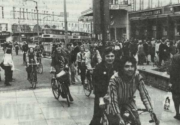 Sheffield Safe Energy Group bike ride, Fargate