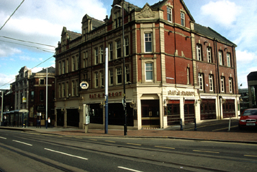 Rat and Parrot bar, West Street/Carver Lane - originally the Sheffield Blind Institute