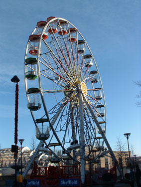 Big wheel in the Peace Gardens, Christmas 2003