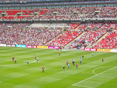 Championship play-off final at Wembley Stadium between Sheffield United and Burnley