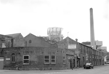 Procon Co-operative Ltd., precast concrete manufacturer at the junction of Leveson Street (left) and Effingham Road