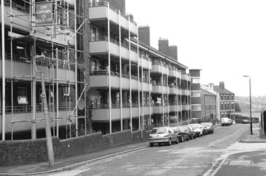 Edward Street Flats from Solly Street
