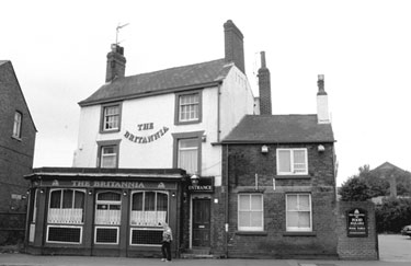 The Britannia public house, Nos. 24 - 26 Worksop Road