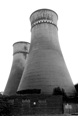 Cooling Towers part of at the former Blackburn Meadows Power Station
