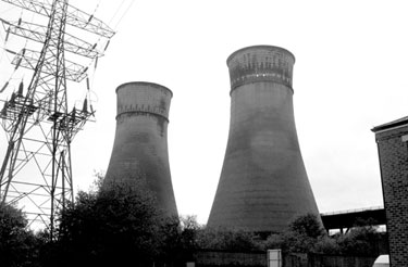 Cooling Towers part of at the former Blackburn Meadows Power Station