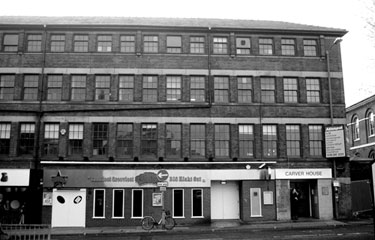No. 4 Flares Nightclub and Carver House, Carver Street formerly the premises of Harrison Brothers and Howson, cutlery manufacturers