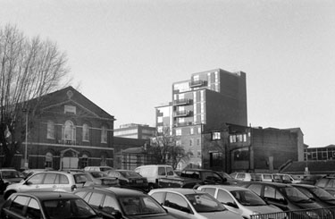 Walkabout Inn (formerly Carver Street Methodist Chapel), Carver Street and Morton Works Apartments, West Street from Carver Lane