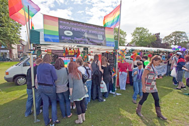 Endcliffe Park during Gay Pride Festival
