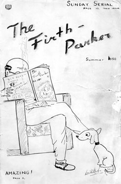 Front page of the 'The Firth Parker', Summer 1950, drawn by Neville Ballin, Firth Park Grammar School