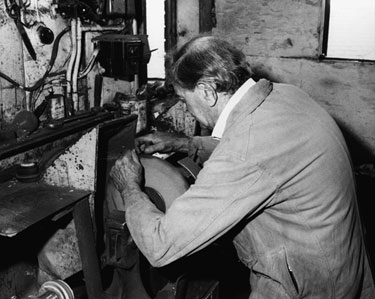 Blade grinding, Mr. S. Sadler, No.100 West Street
