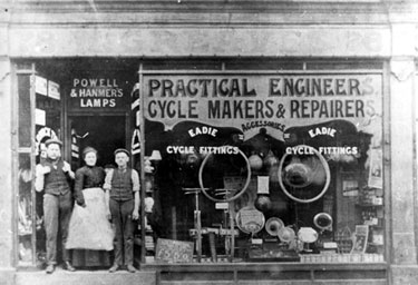 Greaves cycle shop, No. 78 Middlewood Road, Hillsborough