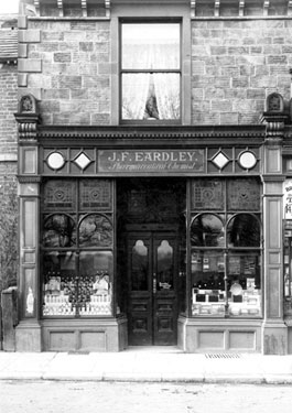 James F. Eardley, Ranmoor Pharmacy, 382 Fulwood Road