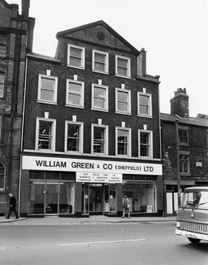 William Green and Co. Ltd., in the old Britannia Theatre building, West Bar. 