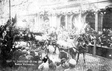 Visit of Queen Victoria, possibly Church Street