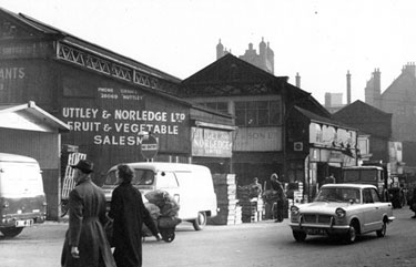 Castlefolds wholesale fruit and vegetable market, Broad Street