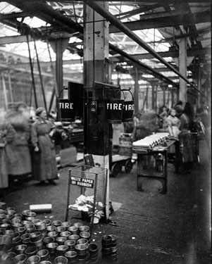 Fire Stand, Munition Shop, Sheffield Simplex Motor Works Ltd., Fitzwilliam Works, Tinsley, World War I