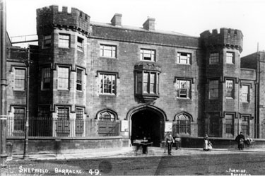 Hillsborough Barracks, Langsett Road, 1900