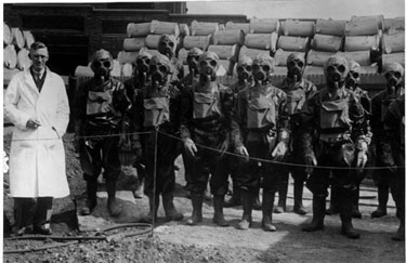 Sheffield Corporation Electrical Department. Anti-gas training