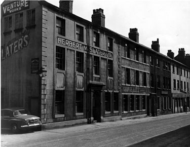 Nos 105-123, Arundel Street, Herbert M. Slater Ltd., Venture Works, George Ellis (Silversmiths) Ltd and Charles Kirkby and Sons Ltd.