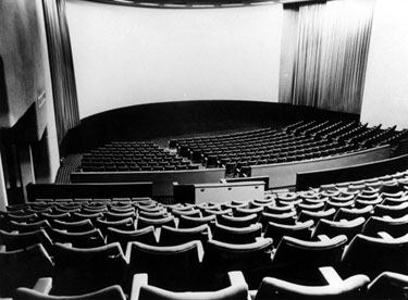 Interior of the new Gaumont Cinema, Barker's Pool, formerly The Regent