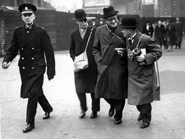 Visit of Herbert Morrison to Sheffield