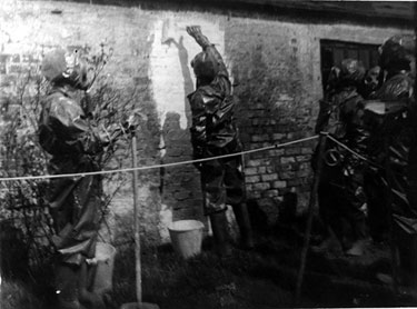 Sheffield Corporation Electric Dept., Anti-Gas Training