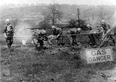 Sheffield Corporation Electric Dept., Anti-Gas Training