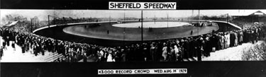 Speedway at Owlerton Stadium, 43,000 Record Crowd