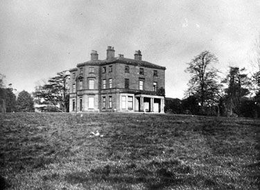 Hillsborough Hall, in what is now Hillsborough Park, off Middlewood Road. Built 18th century by Thos. Steade, grandfather of Pegge-Burnell. Later property of Rimington family and James Willis Dixon, of James Dixon and Sons. Became Hillsborough Librar