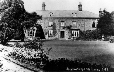 Jordanthorpe Hall and Garden, Cinderhill Lane