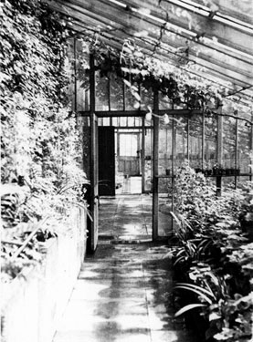 Greenhouse (interior), Norwood Hall, Herries Road